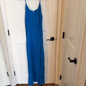 Revolve Lanston Blue Maxi Dress